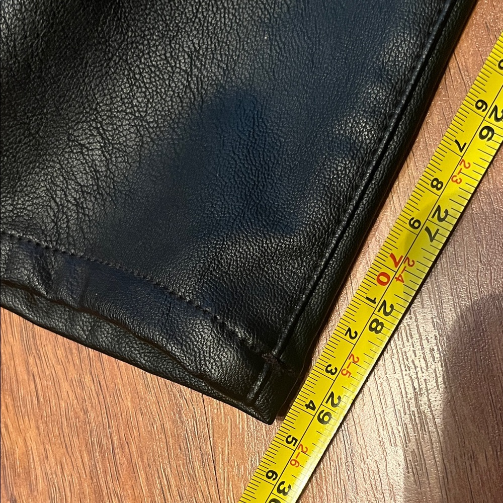 Like new KanCan Black Faux Leather Pants - Picture 9 of 15